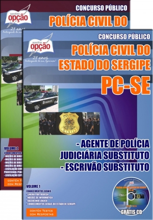 Polícia Civil / SE-AGENTE DE POLÍCIA JUDICIÁRIA SUBSTITUTO / ESCRIVÃO SUBSTITUTO